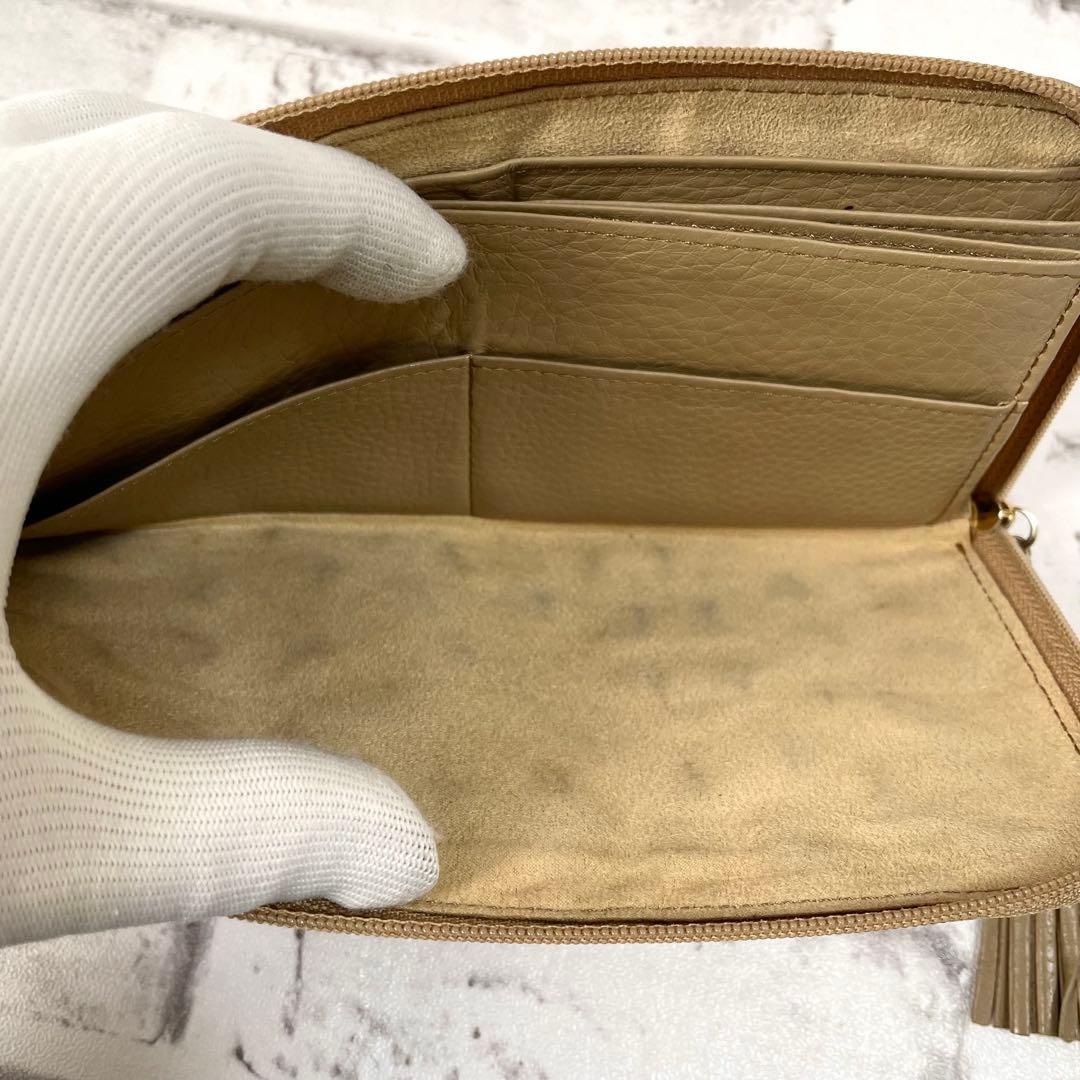 極美品✨アタオ　長財布　ハッピーシャワー　ハート総柄　ハッピーヴィトロ・プリマ