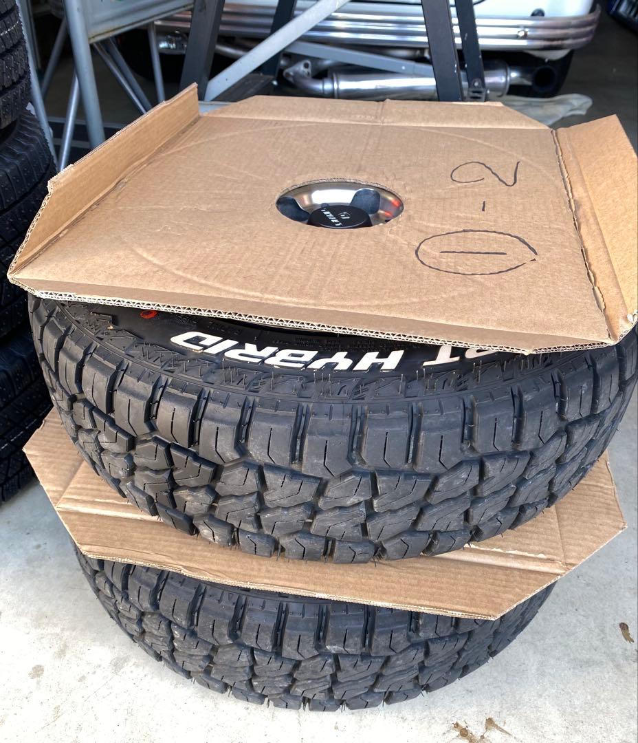 MONSTA 165/65R14 オフロードタイヤ ホイールセット① 2本セット