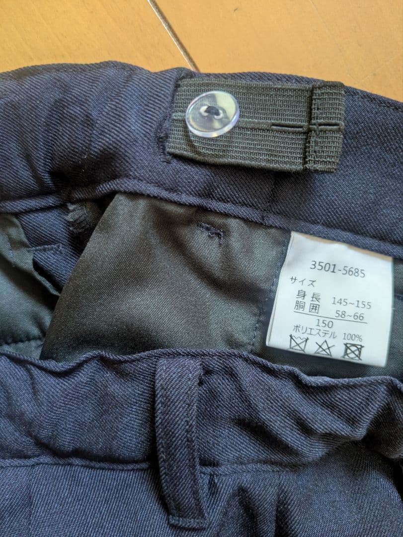 卒業式waltz by BEAMS DESIGN ネイビー スーツ150　男子