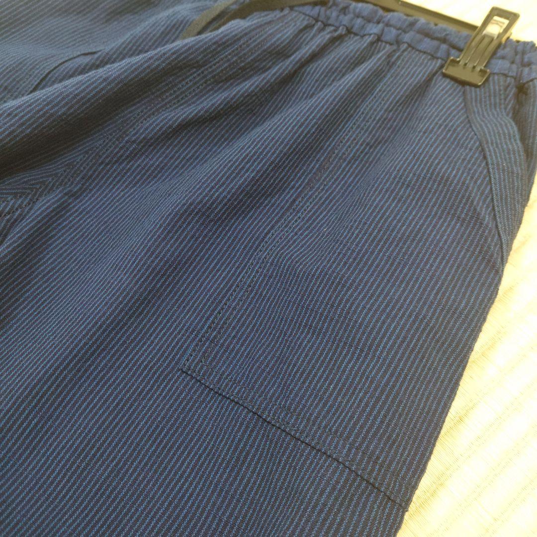 【branch】久留米絣　もんぱん　ギエモン　新品未使用札付き　 Ｌ