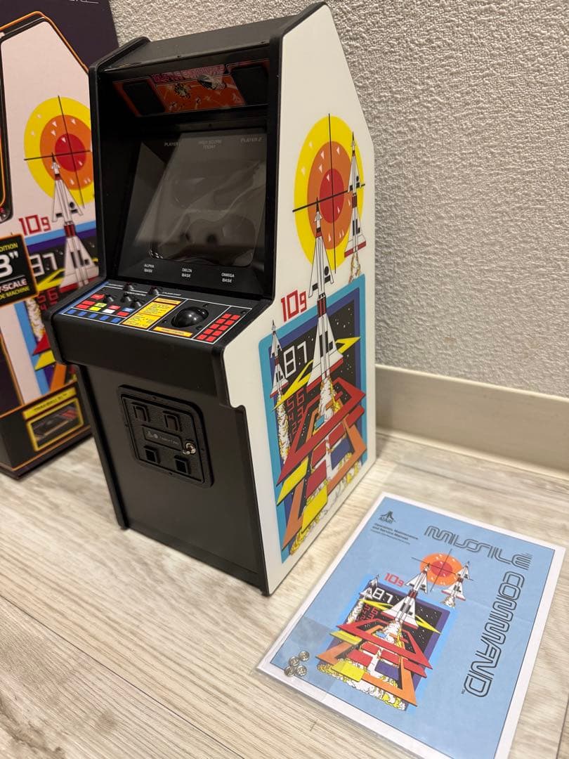 Atari Missile Command 1/6スケール ミニチュア