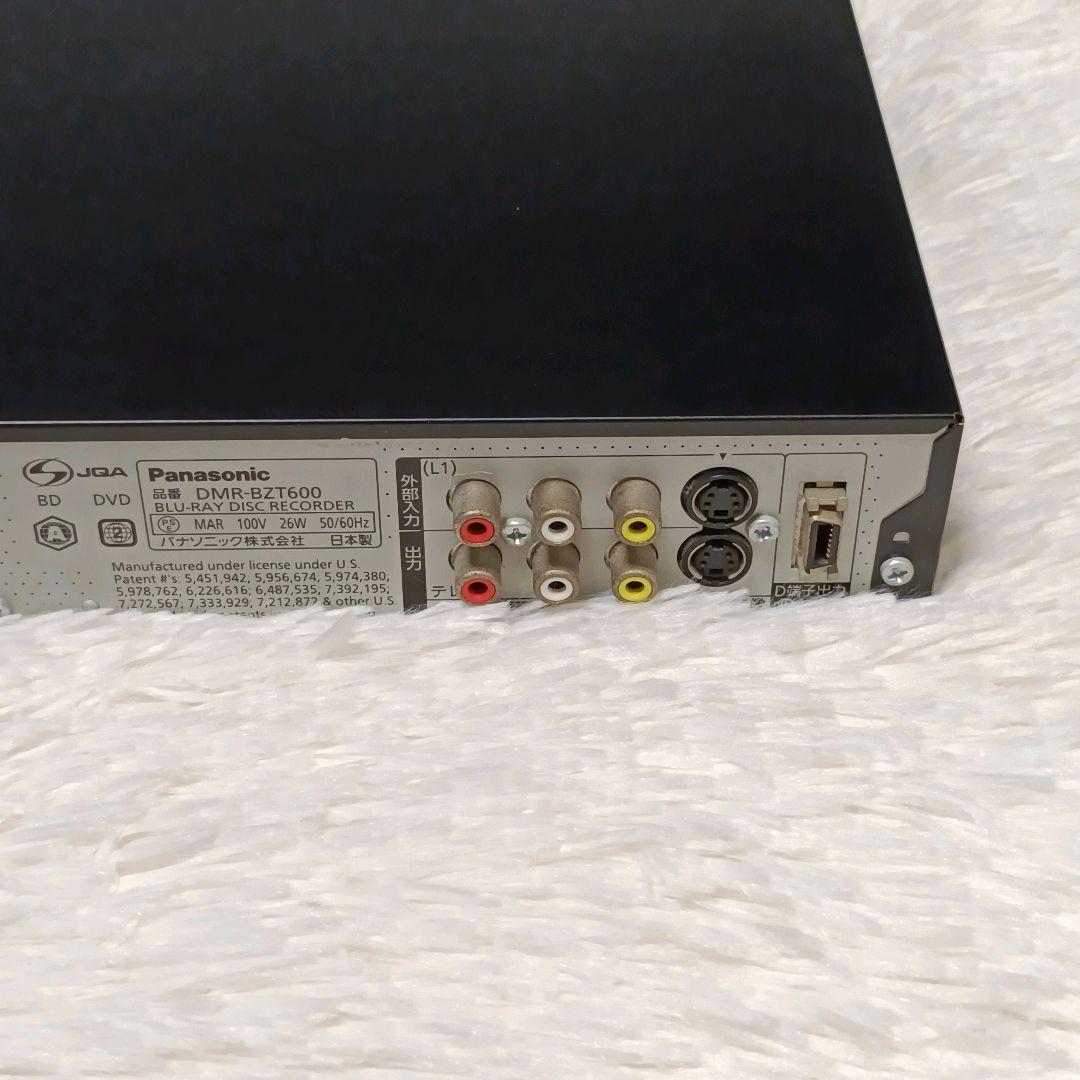 Panasonic DIGA DMR-BZT600 ブルーレイレコーダー 付属有