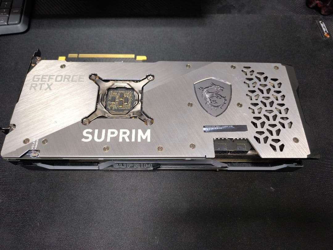 【2/13まで】msi RTX3070 Ti SUPRIM X 8G