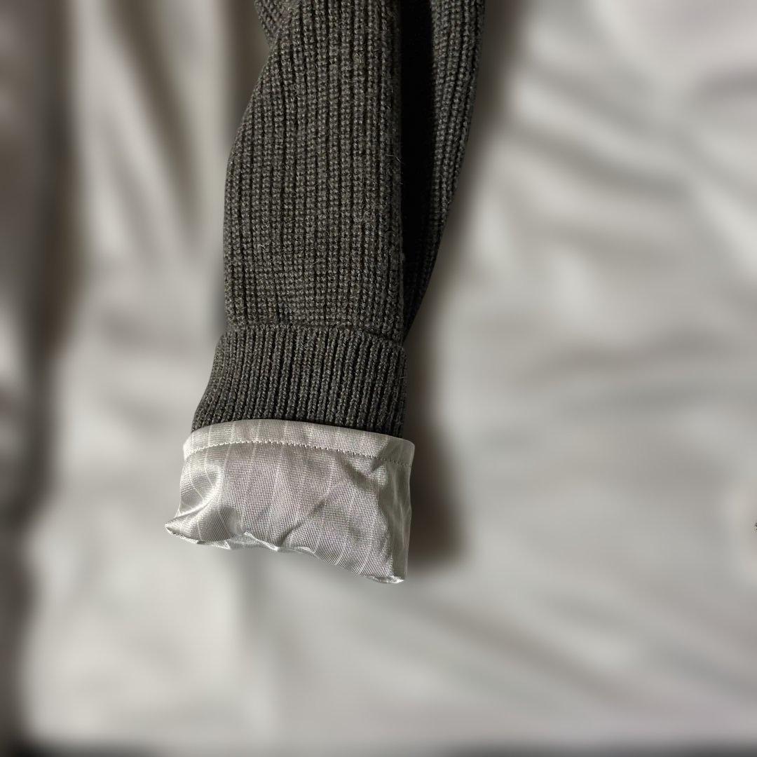 LANVIN SPORT 中綿切替 フルジップ ワンピース