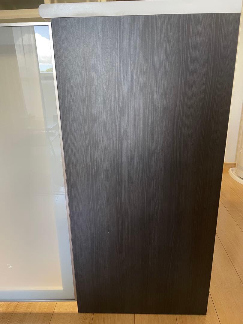 うみんちゅ【 ニトリ Ｎポスティア 90BK 食器棚 】