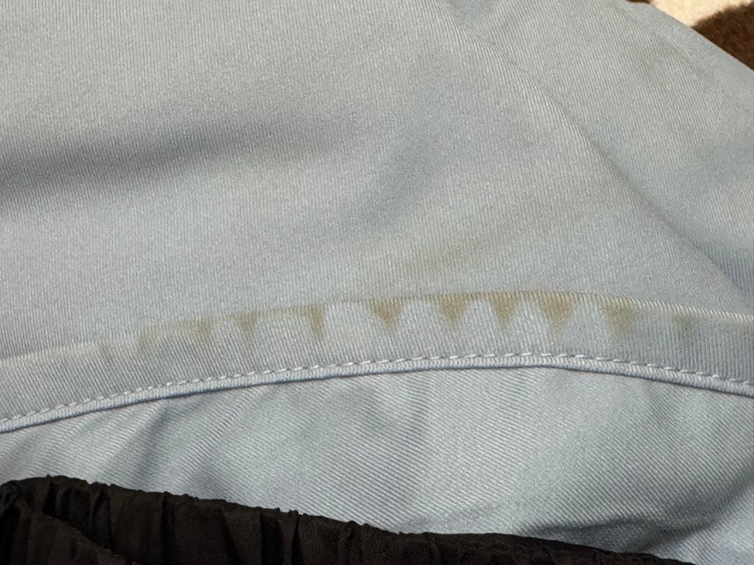 phenixフェニックス ジュニアスキーウェア上下セット150水色 袖裾 調節化