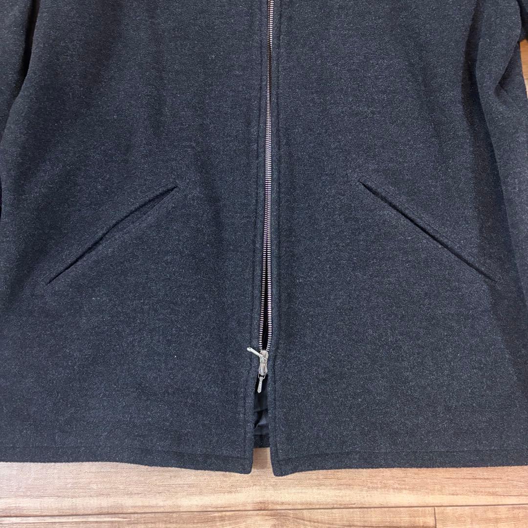 90s フランス製【Agnes b.】ウールコート ririジップ