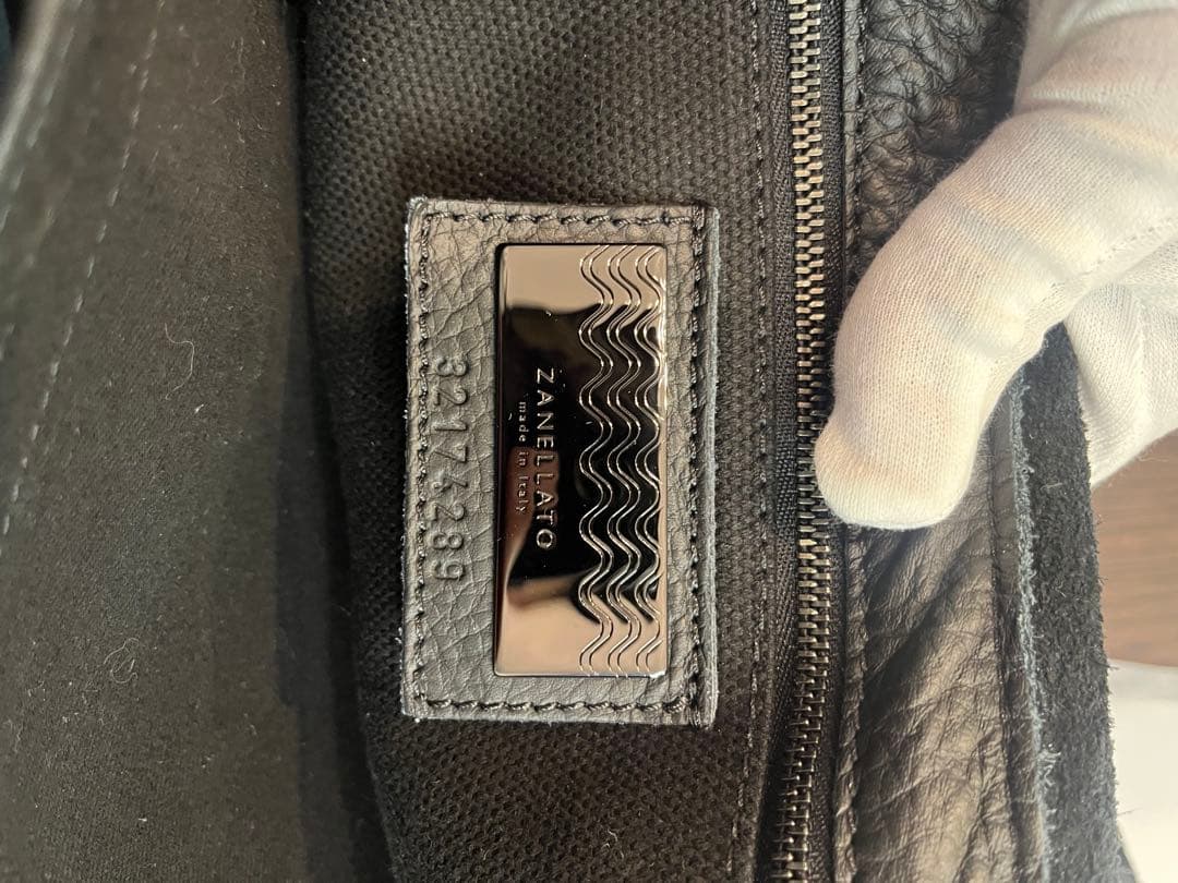 【正規品】ZANELLATO ポスティーナM 黒 上質レザー