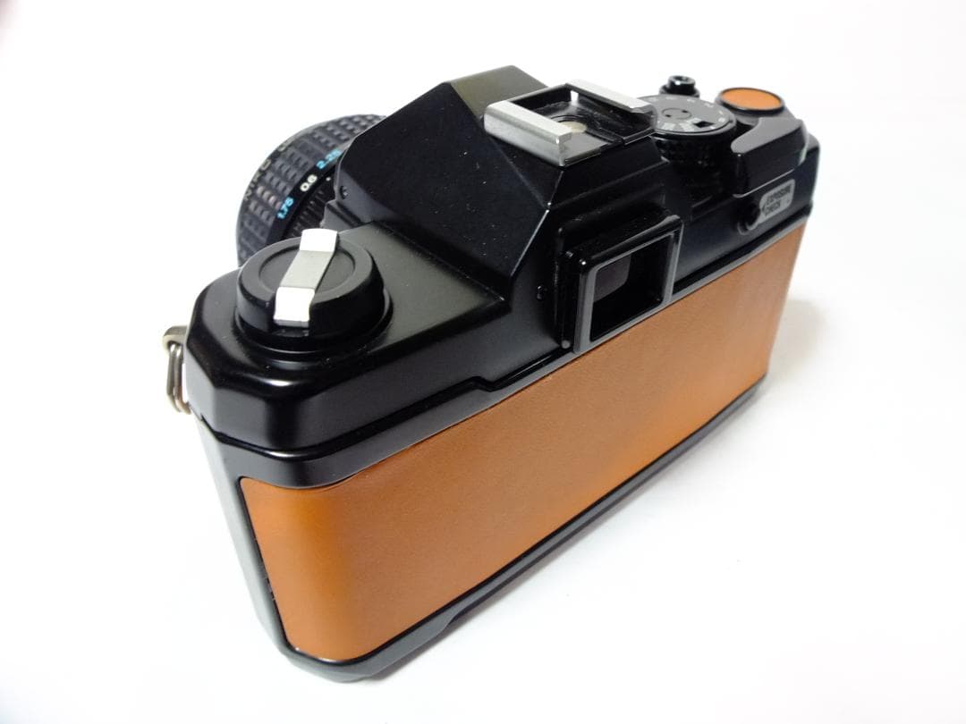 【実写確認整備品】ヤシカFX-3キャメルレザー仕様／トキナー28mmf2.8付