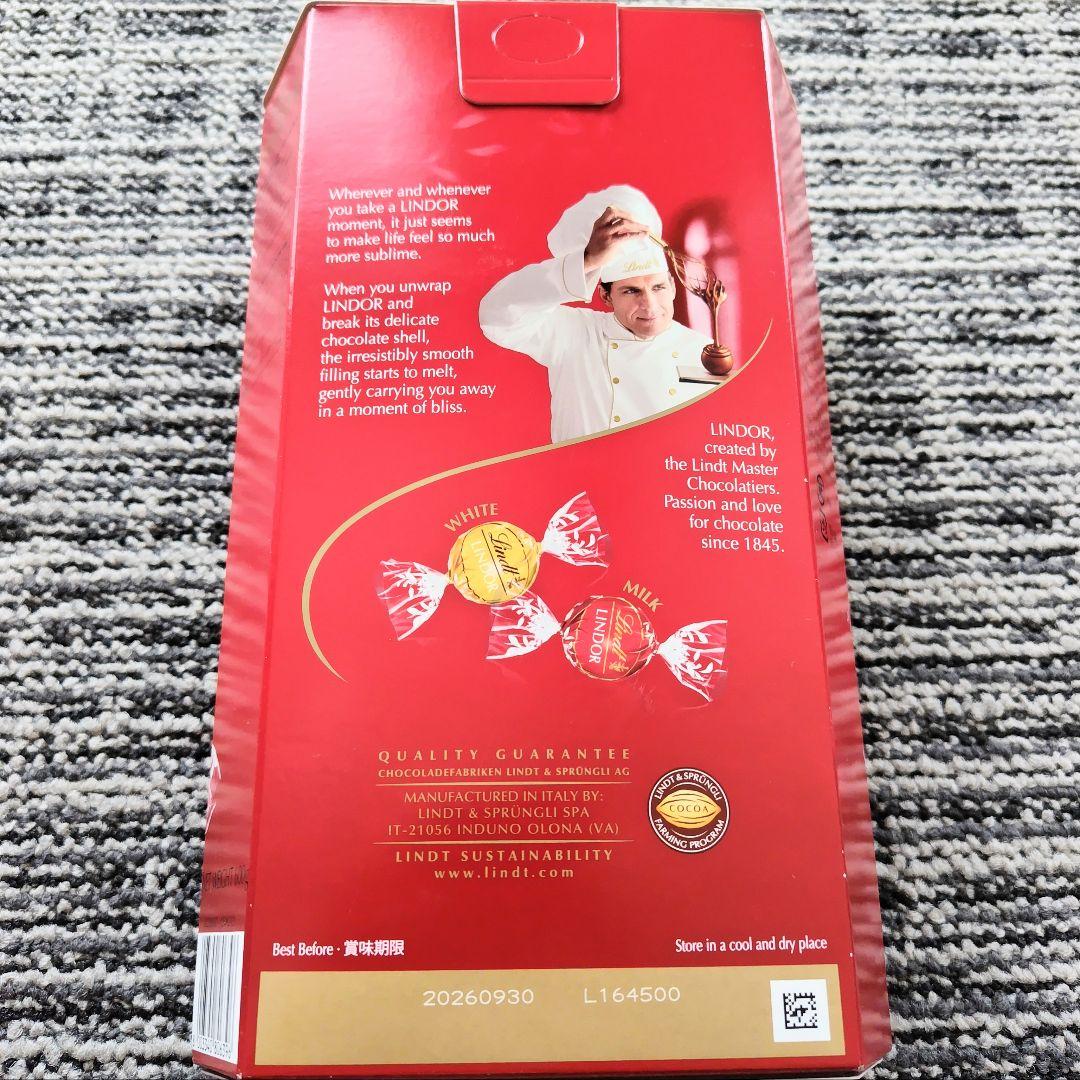 【未開封箱まま発送】リンドール ゴールド＆レッド＆ダーク 各１ 計３箱