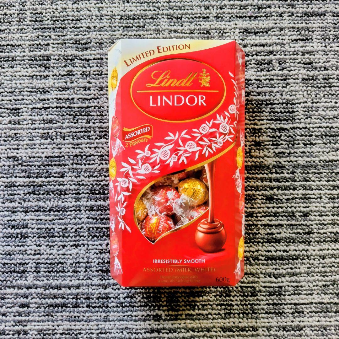 【未開封箱まま発送】リンドール ゴールド＆レッド＆ダーク 各１ 計３箱