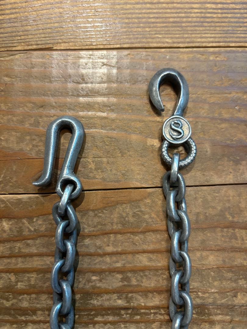 ウォレットチェーン フック付き