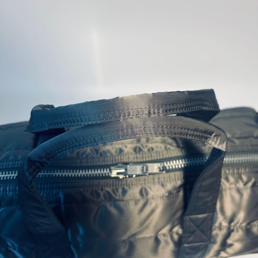 【未使用級】 ポーター タンカー ドラムバッグ シルバーグレー 2way 限定