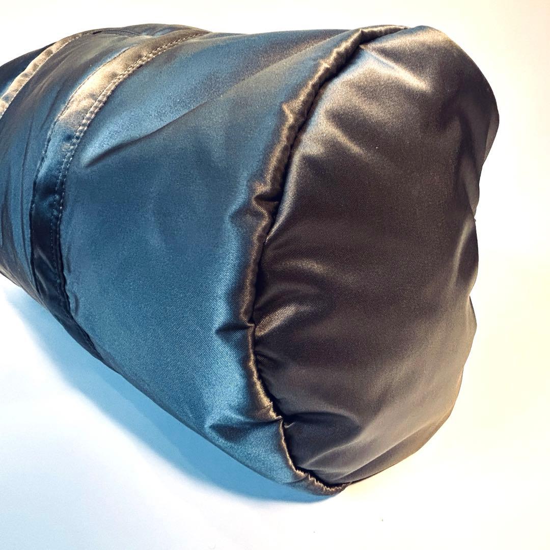 【未使用級】 ポーター タンカー ドラムバッグ シルバーグレー 2way 限定