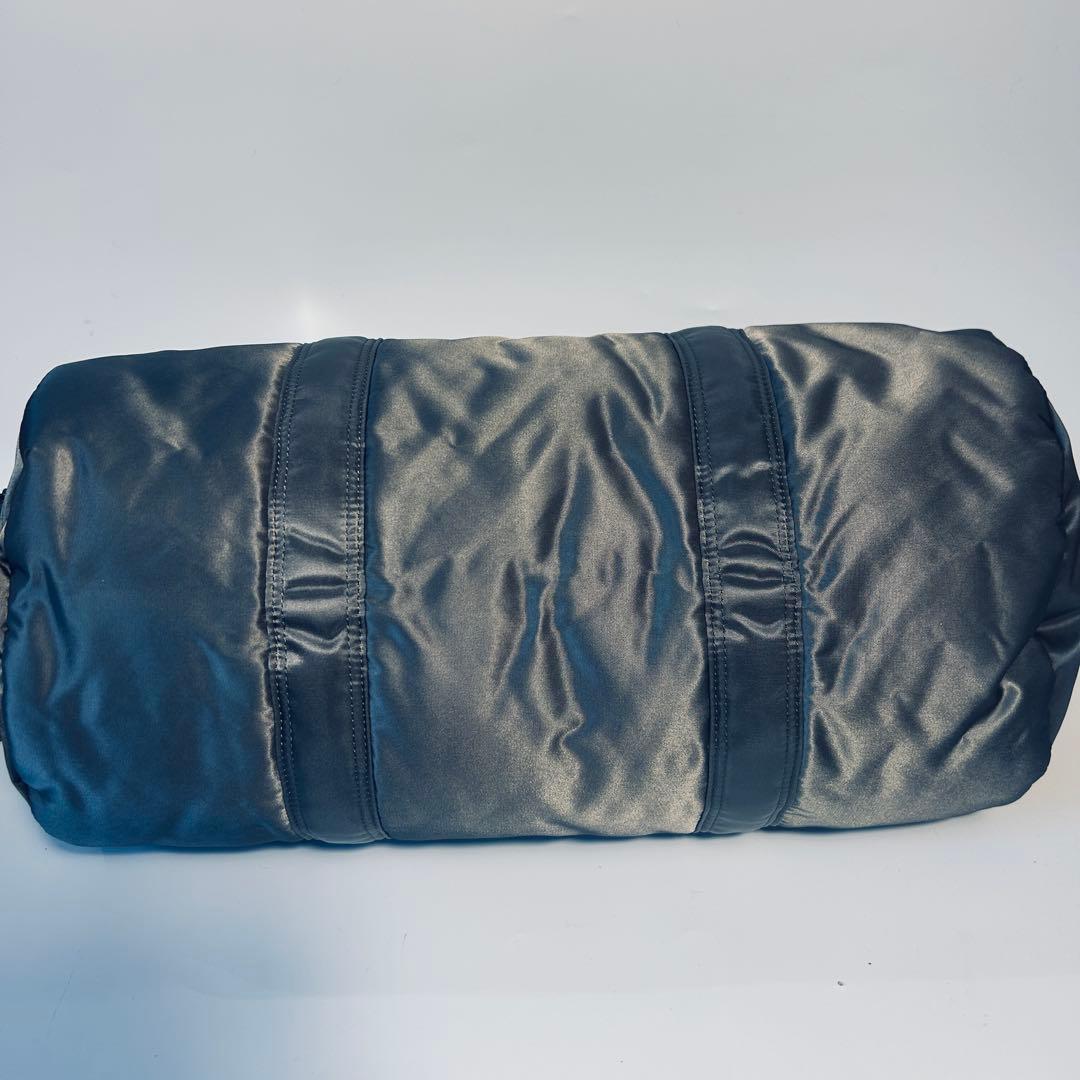 【未使用級】 ポーター タンカー ドラムバッグ シルバーグレー 2way 限定