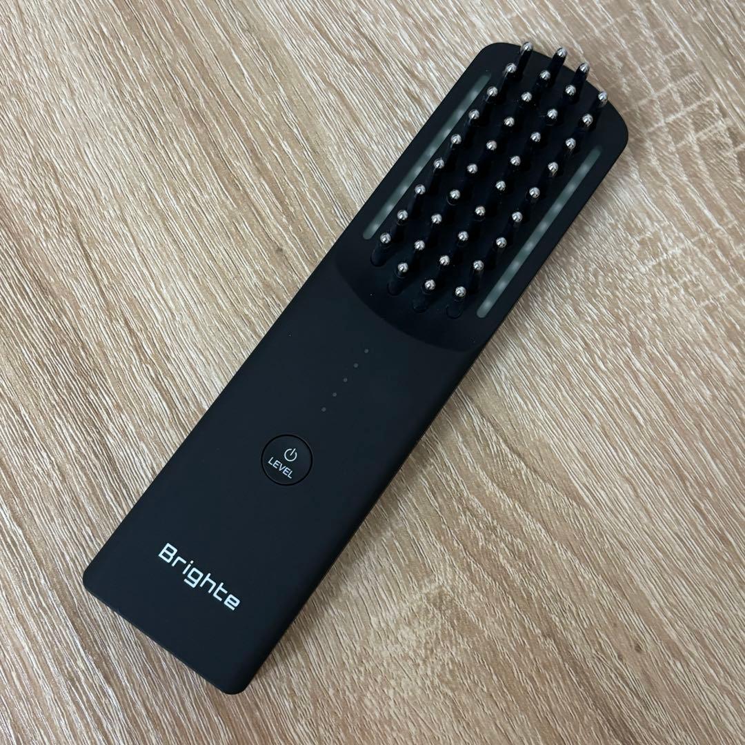 Brighte ブライトエレキブラシ LEDスカルプ 電気バリブラシ 佐々木希