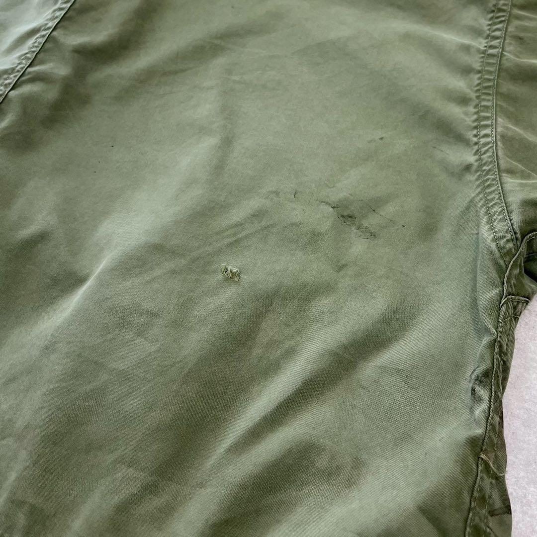 68年　アメリカ軍　M65 フィッシュテール　パーカ　初期　アルミジップ　訳あり