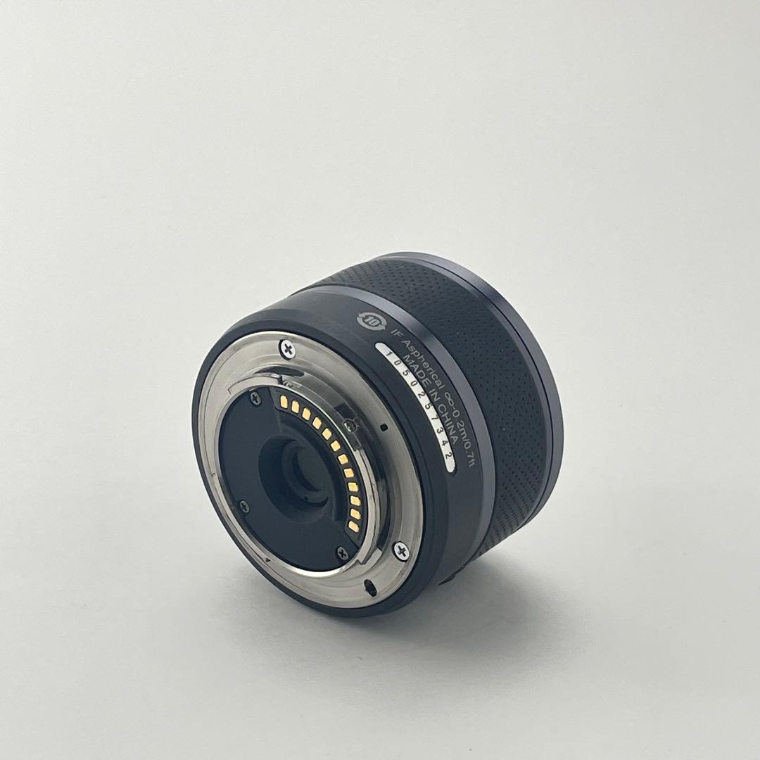 【ファインダー極上・返品保証】Nikon1 V1 ブラック 標準レンズキット