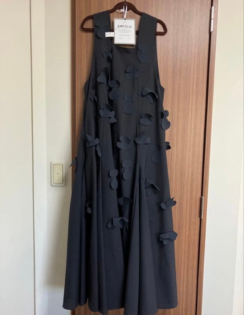 ENFOLD今期CHAIR-MOTIF JUMPER-SKIRT¥165000