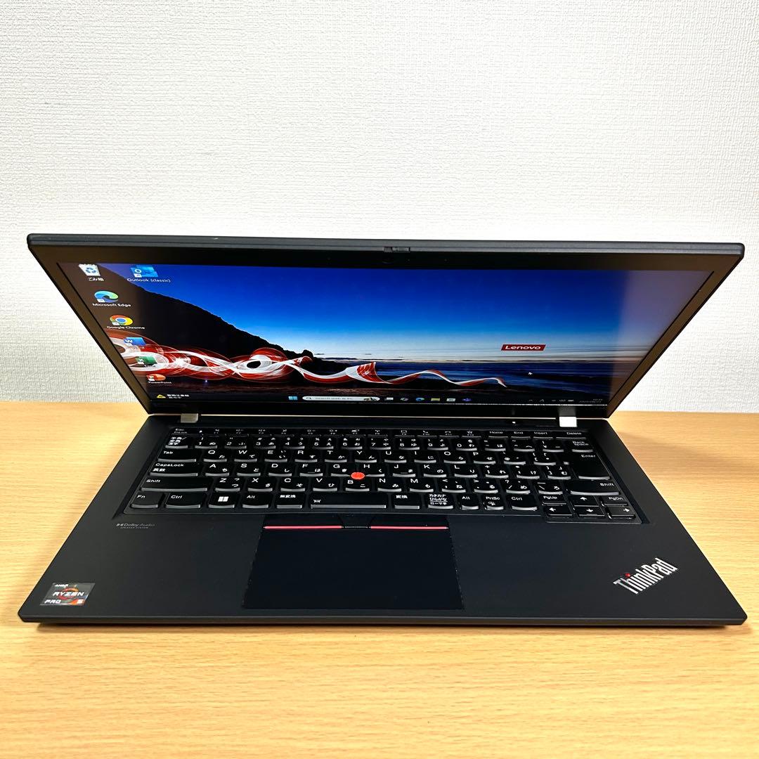Lenovo ThinkPad T14 Gen2 Ryzen5 16GB 14型