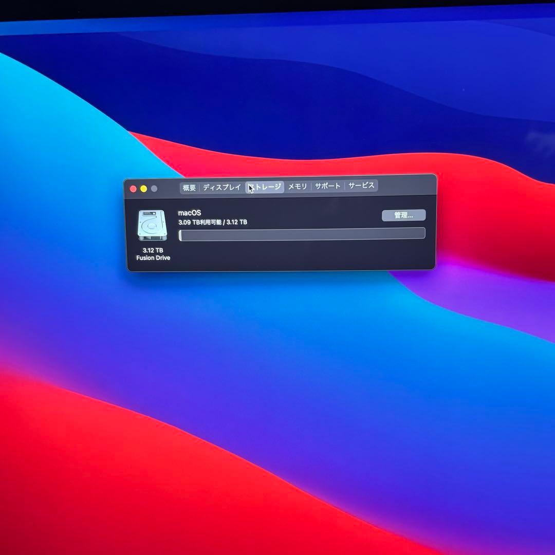 iMac Late 2014 27インチ 5K i7 32GB 3TB 美品