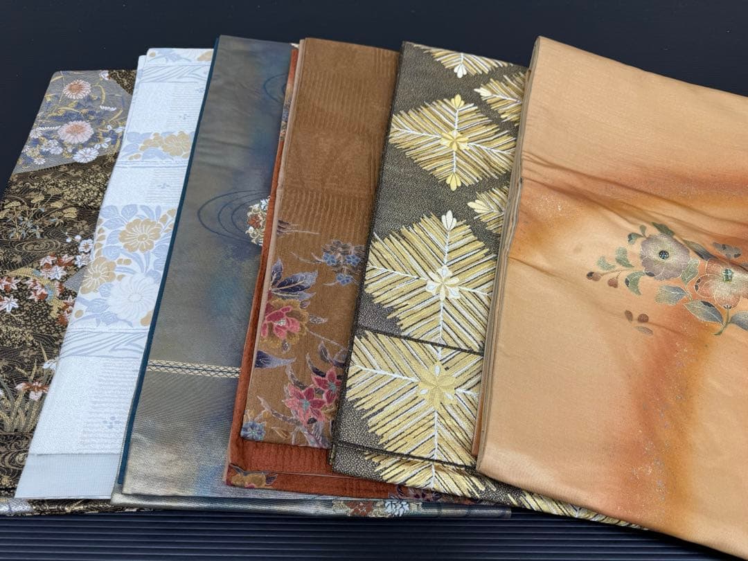 237)着物　袋帯　6点セット　全て着用可能品　正絹