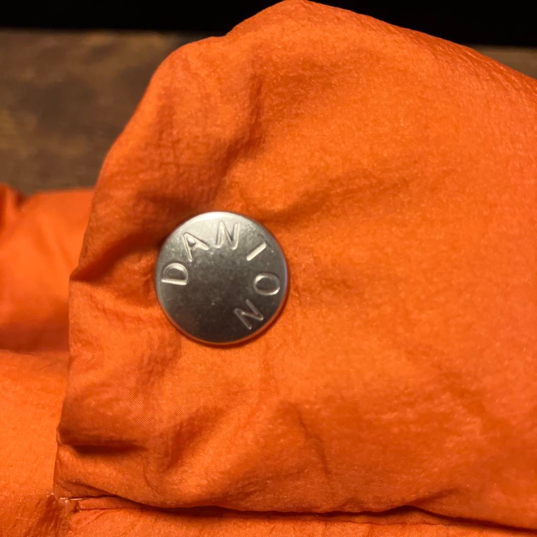 \"新品未使用\" DANTON ダントン ダウンベスト オレンジ サイズL