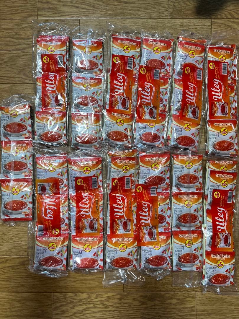 SEN専用 インドネシア チリ ULEG サンバル 1270袋 boncabe