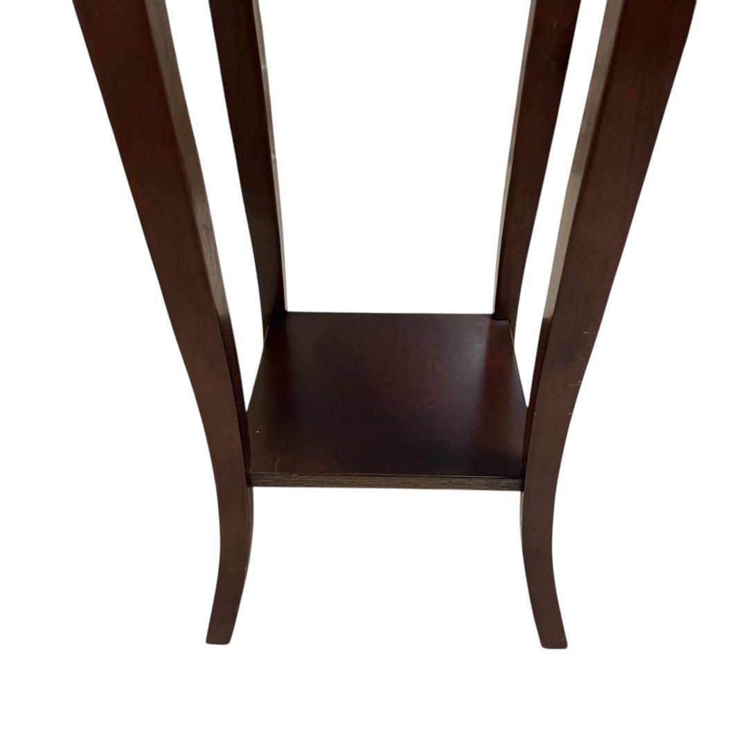 ✨【美品】高梨産業　花台/飾り棚　アンティーク家具　大理石