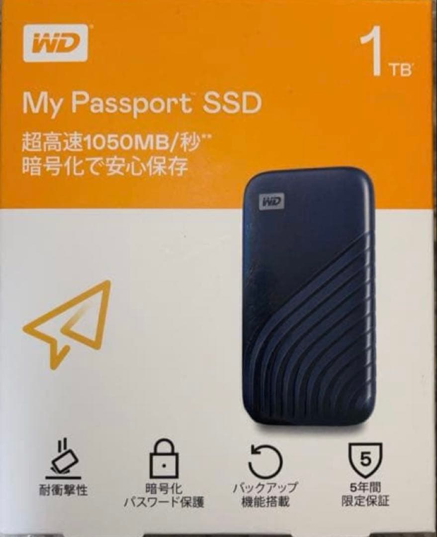 外付けハードディスク・ドライブ WDBAGF0010BBL-JESN