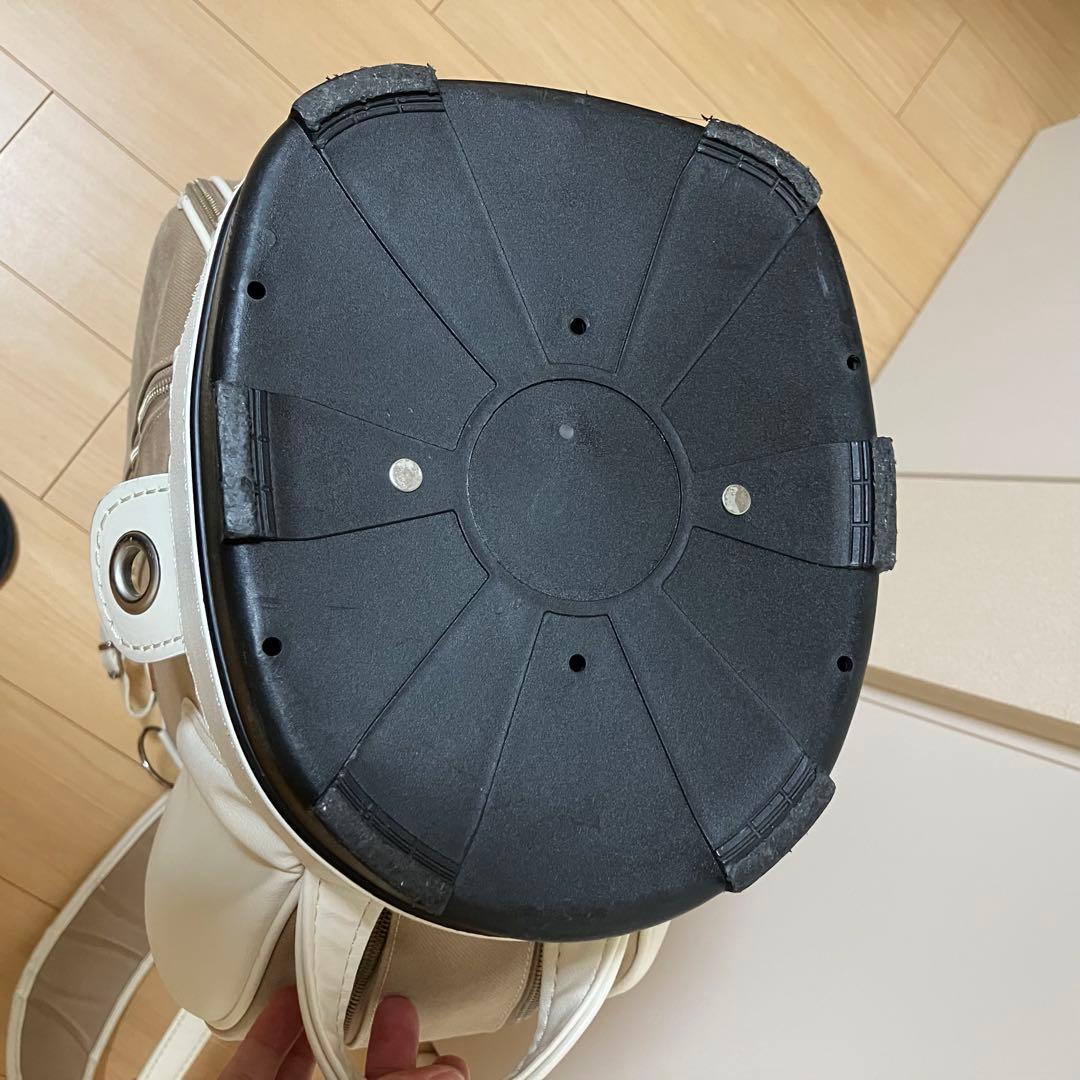 木の庄帆布　クロスハンドル　カートキャディバック