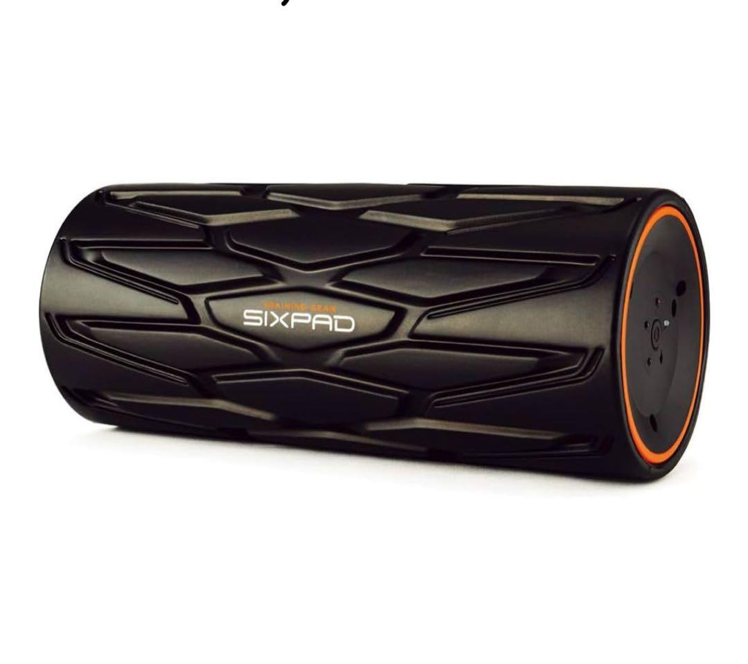SIXPAD電動 筋膜ローラー 黒/オレンジ