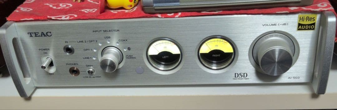 【美品/箱・付属品完備】TEAC AI-503 USB-DAC プリメインアンプ