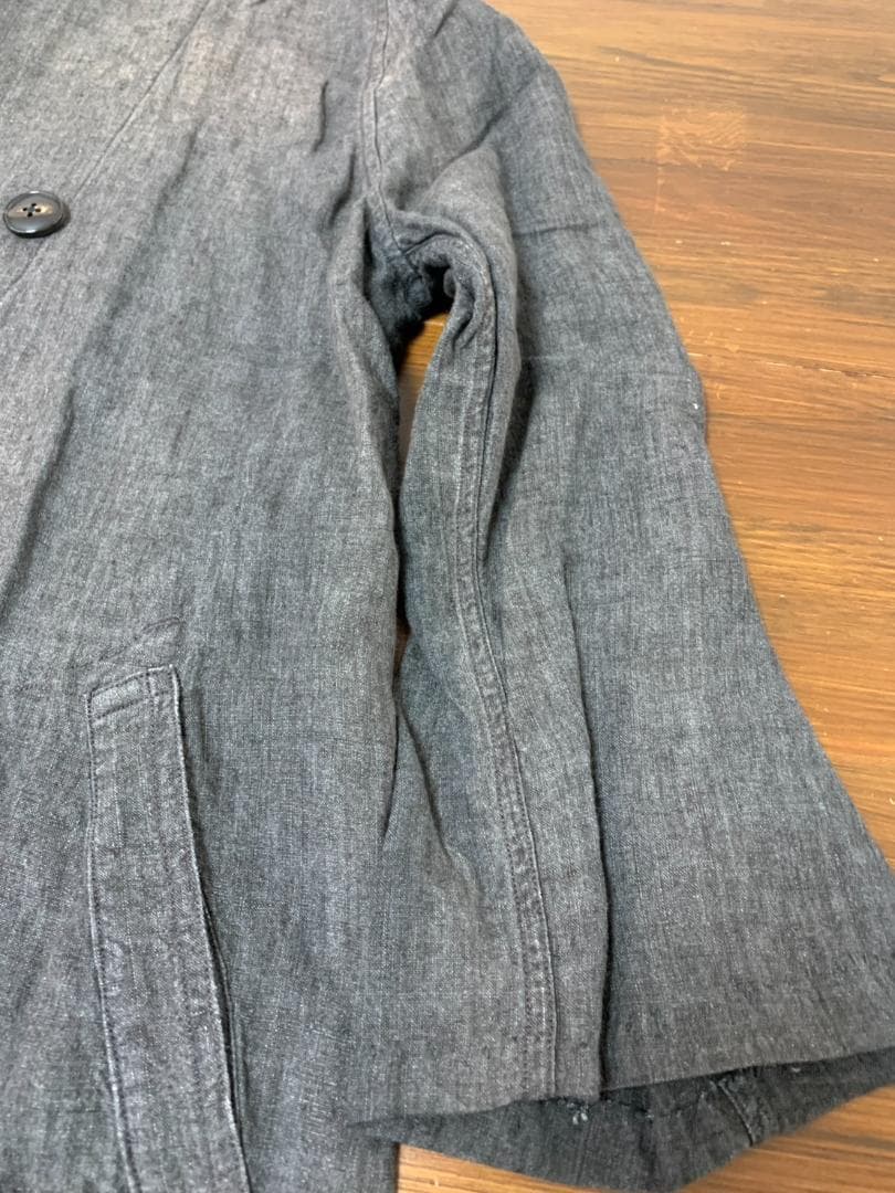 [kaval] LINEN PAINTER COAT むら染め ペインターコート