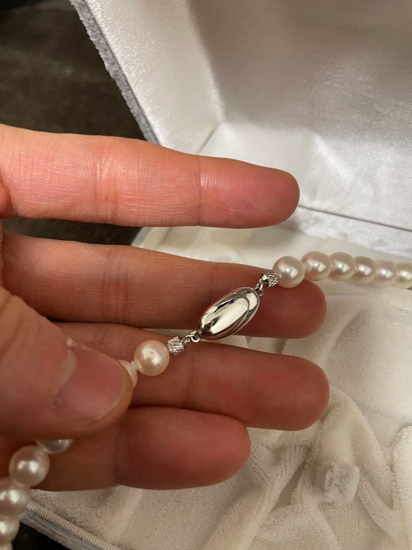 亀*亀様 和光 WAKO ネックレス 本真珠 パール