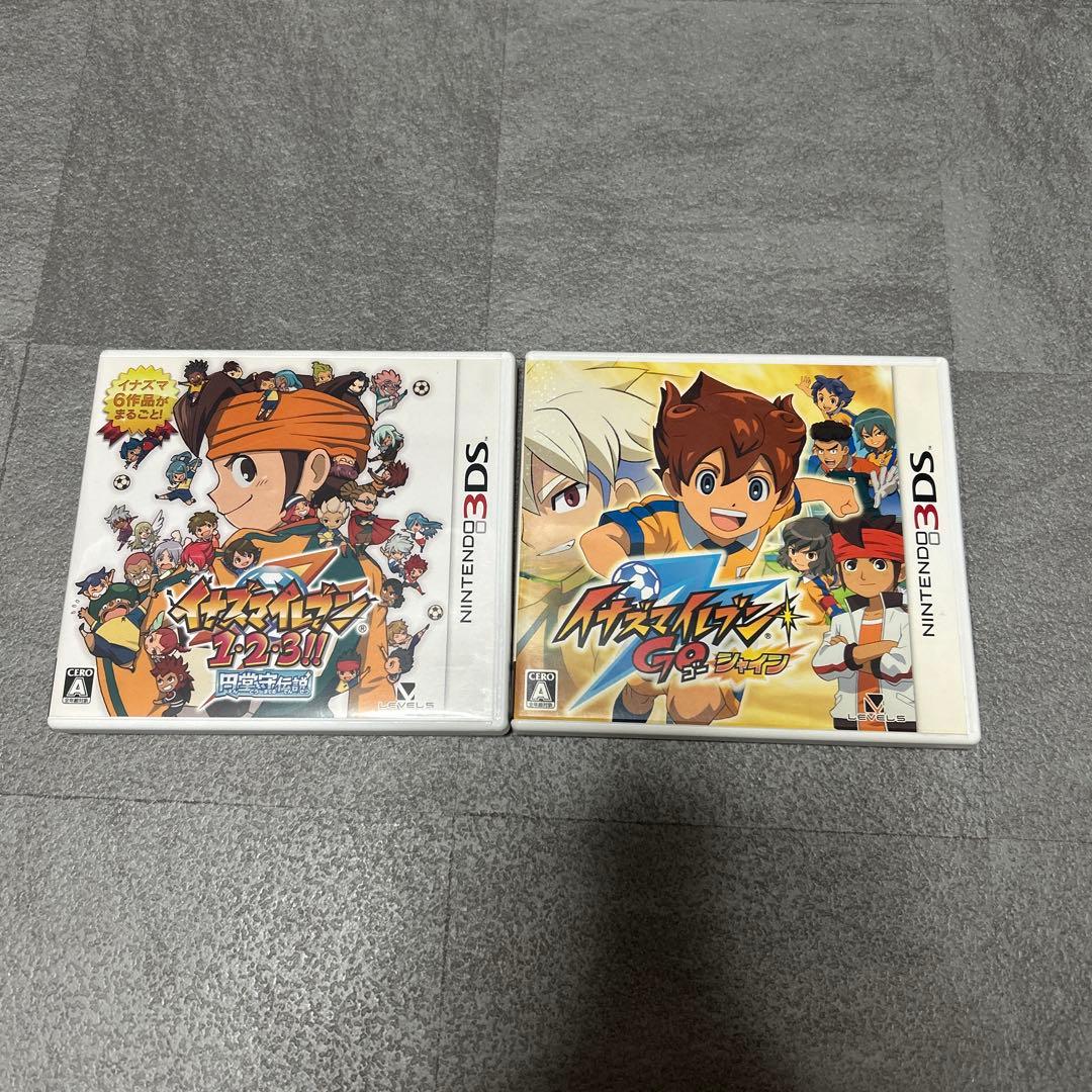 あ*お様 3DS イナズマイレブン1・2・3円堂守伝説 イナズマイレブンGOシャ