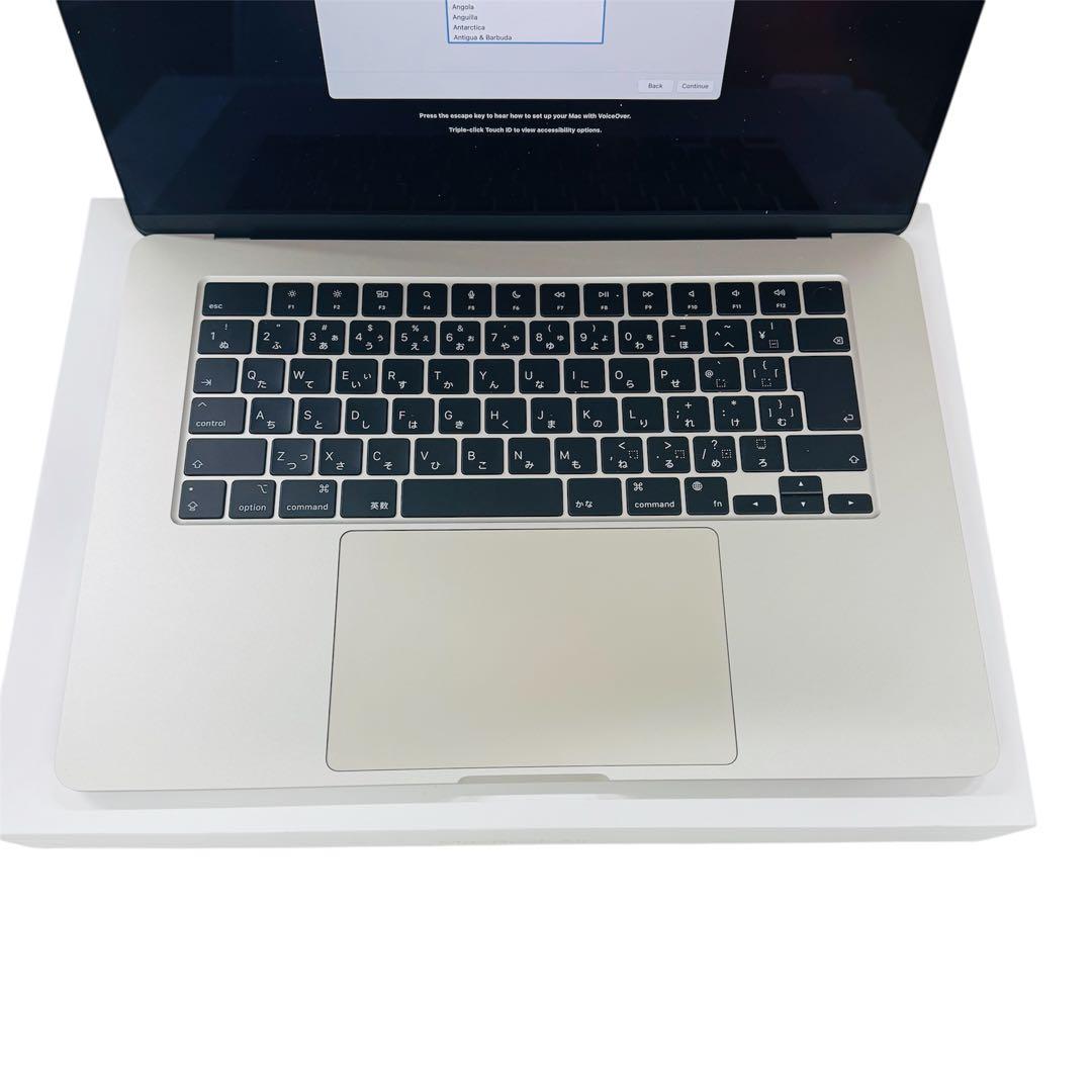 MacBook Air 15インチ 2023 M2 8GB 256GB