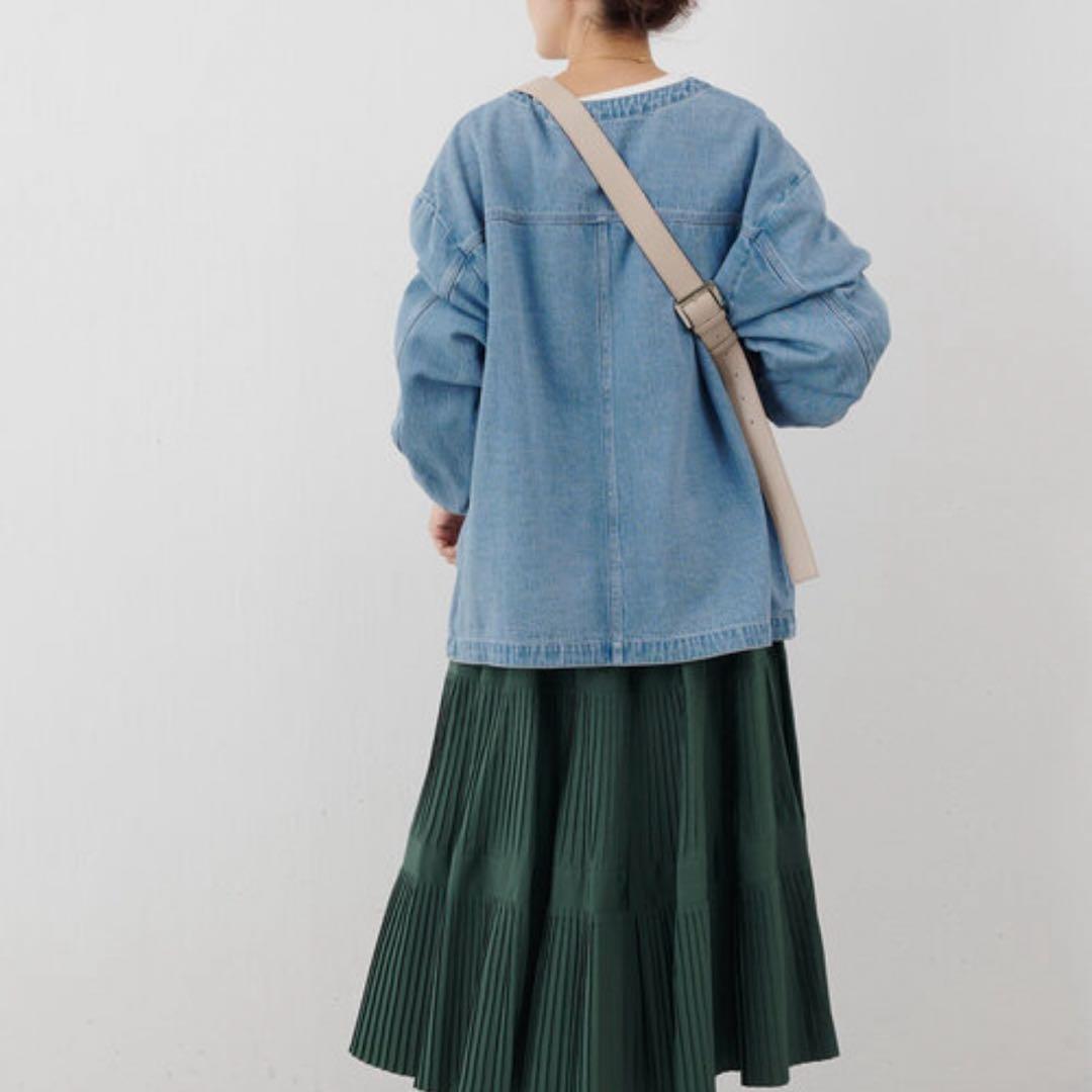 極美品＊BEARDSELY 【FLIPIER】　デニム　ハオリ　ジャケット