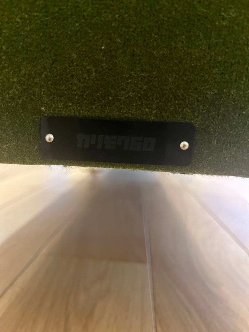 カリモク60 3シーター ソファ モケットグリーン