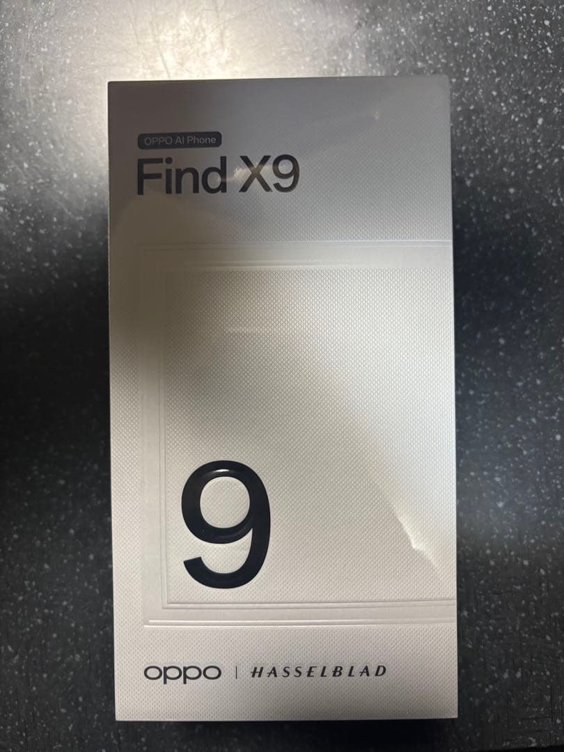 未開封・国内正規版OPPO Find X9 16GB/512GB SIMフリー