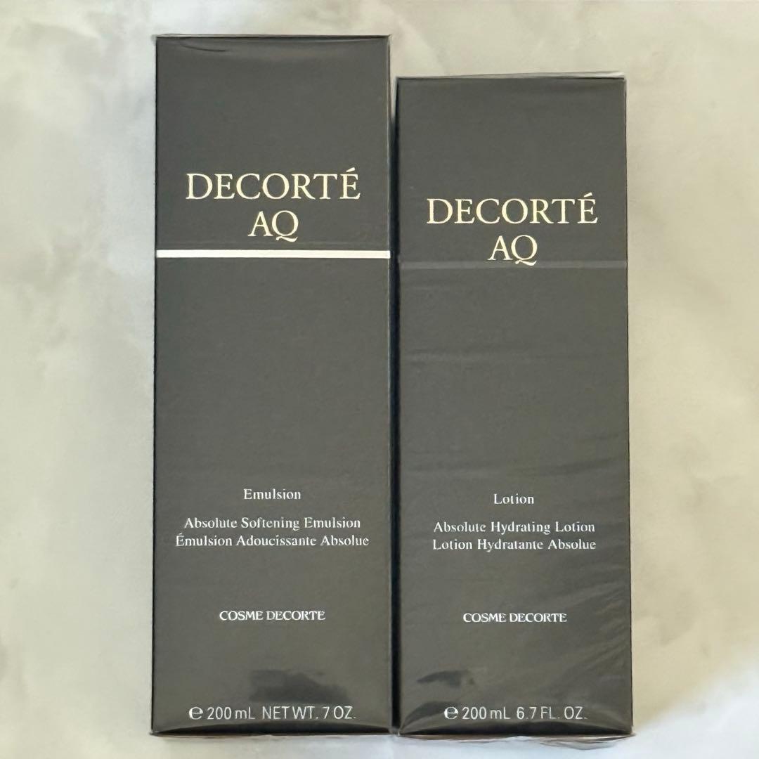 コスメデコルテAQ ローション エマルジョン化粧水乳液セット　新品未開封