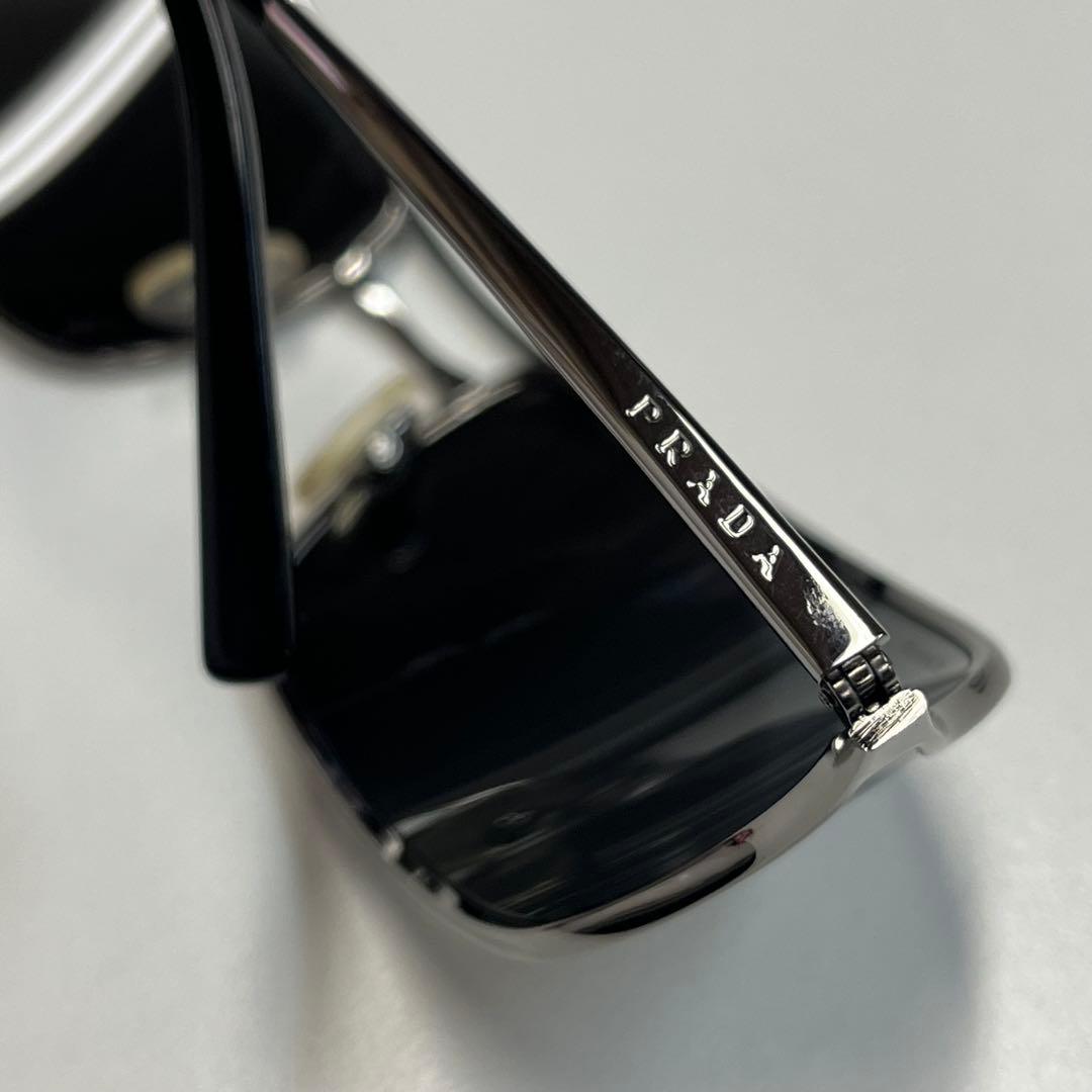 愛*華様 PRADA SPR60E 5AV-1A1 ブラック サングラス プラダ