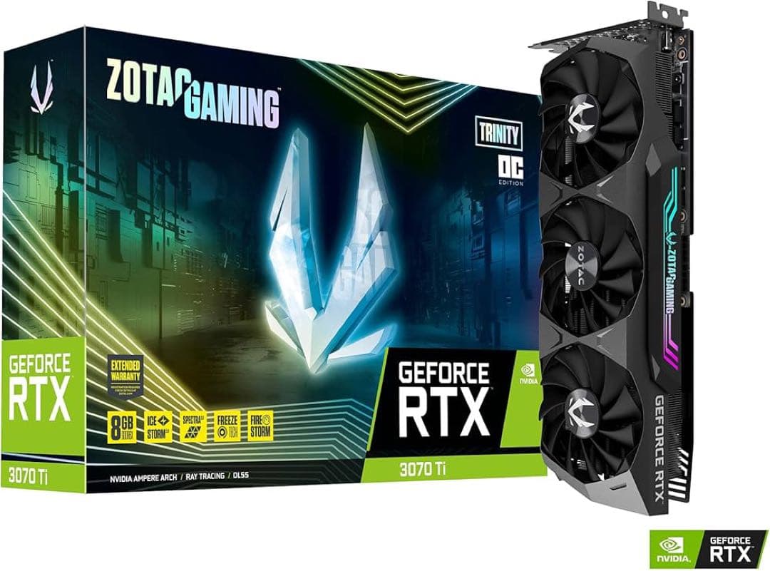 グラフィックボード・グラボ・ビデオカード ZOTAC GAMING GeForce RTX 3070 Ti