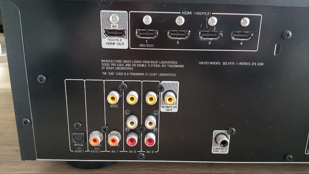 YAMAHA AVレシーバー RX-V381 5.1ch