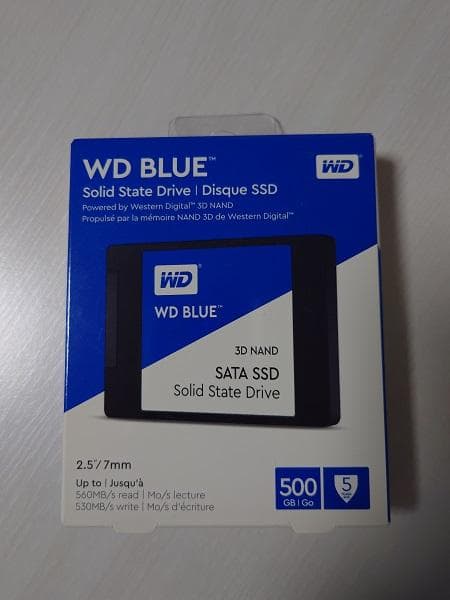 WD BLUE 500GB SSD 2.5インチ WDS500G2B0A-EC