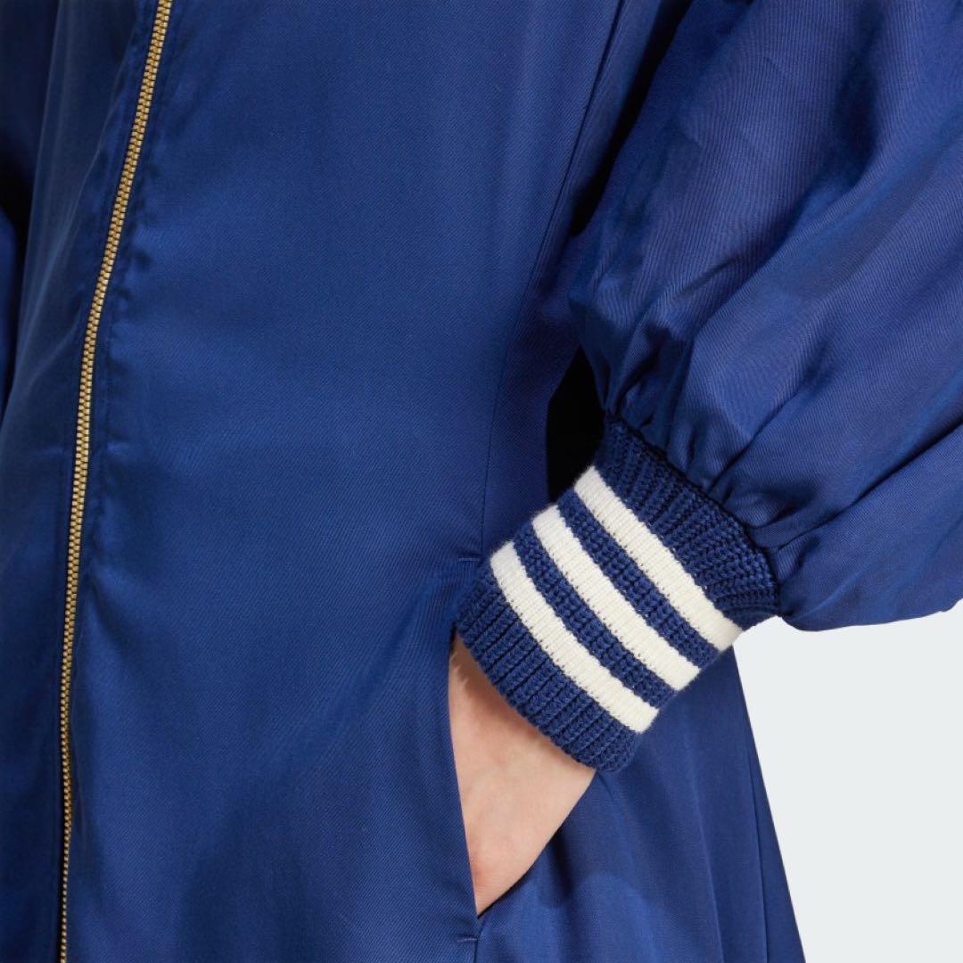 タグ付き未使用品✨ adidas プレミアムサテン　ロング ワンピース　X L