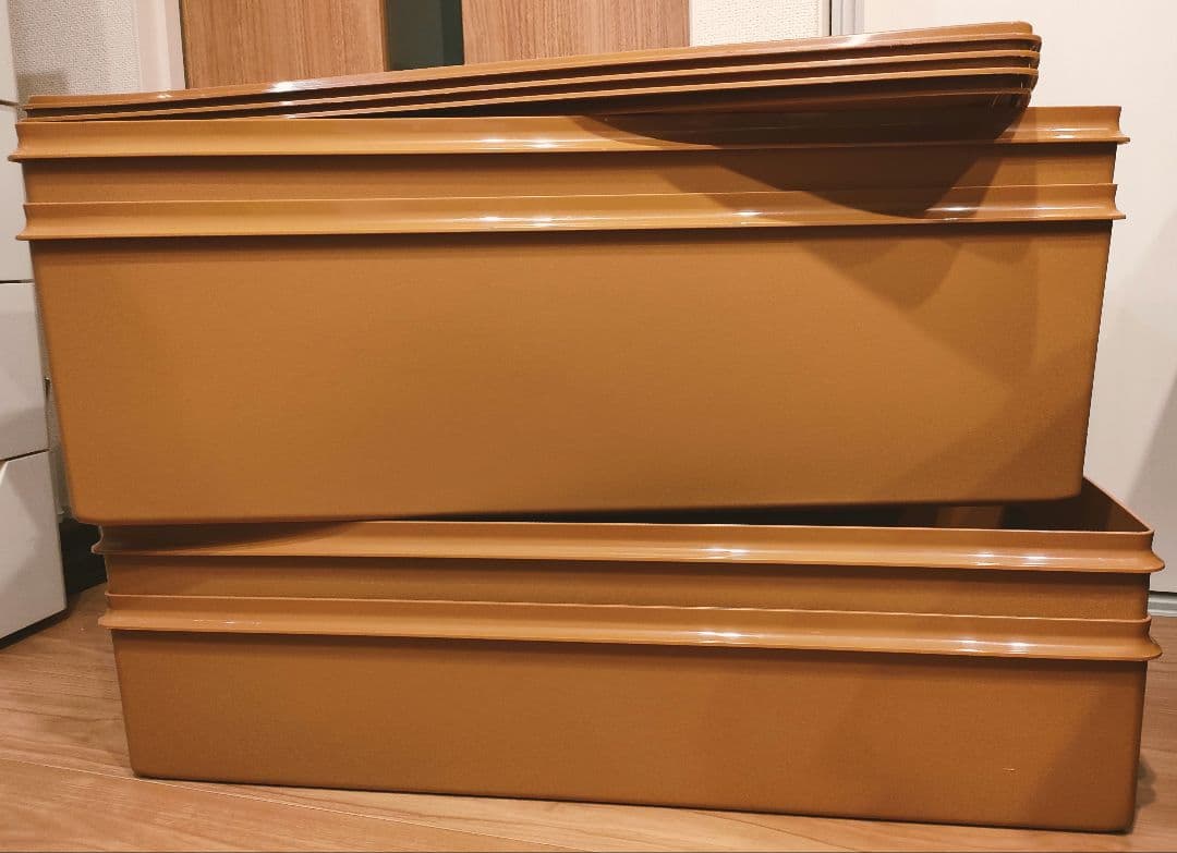 m*i様 タッパーウェア☆スーパーケース☆2サイズ✕２個☆4個セット☆まとめ売☆