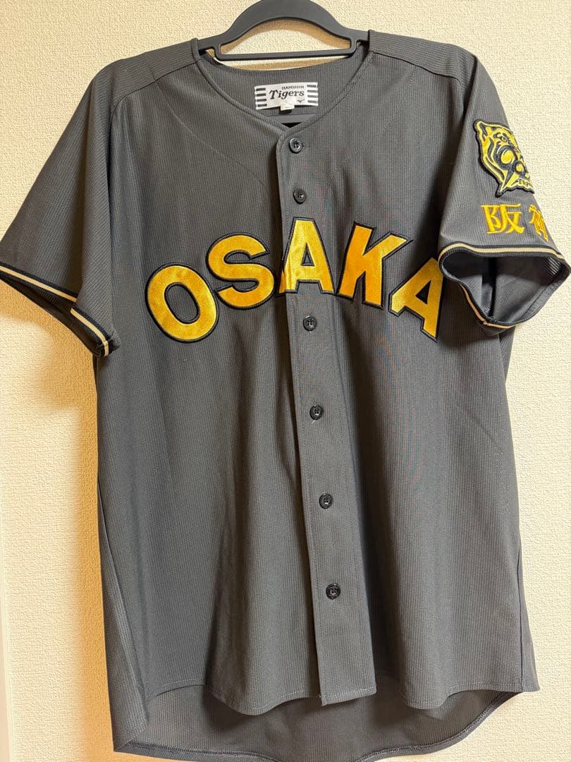 【超美品】阪神タイガース 門別啓人 ユニフォーム 黒(L)