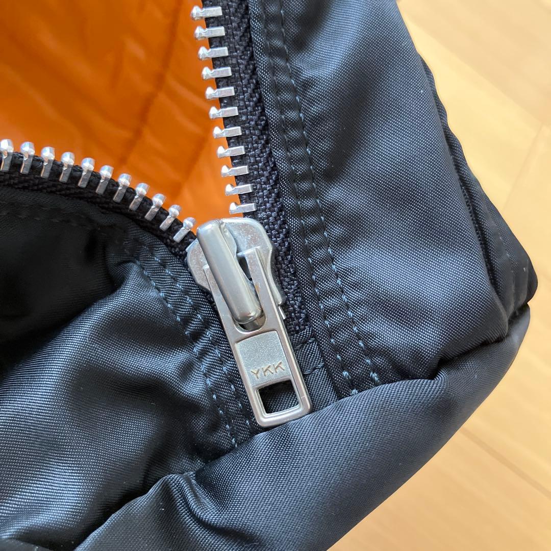 美品　PORTER ポーター ミニボストン ドラムバッグ ブラック　タンカー