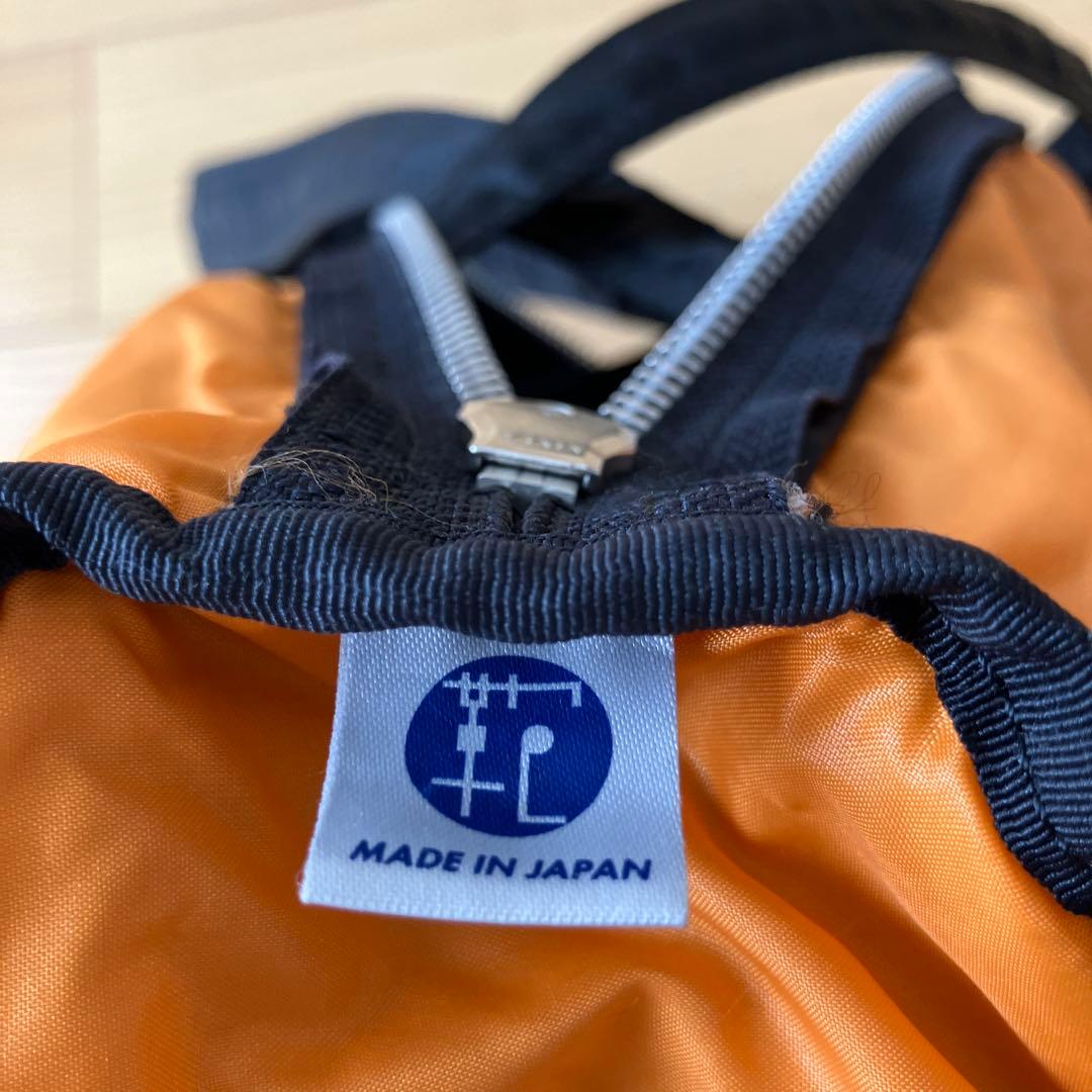 美品　PORTER ポーター ミニボストン ドラムバッグ ブラック　タンカー